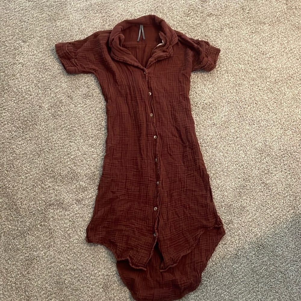 By Anthropologie Buttondown Dress